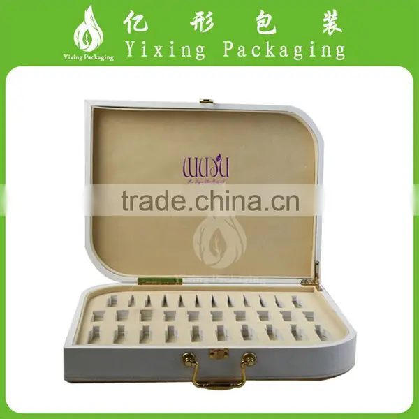Delicate Design Custom Leather Cosmetic Storage Box Beauty Cosmetic Box photo-3