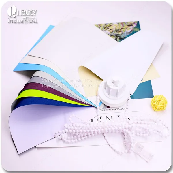 Popular Hot Sale White Color Foaming Sunshade Fabric photo-2