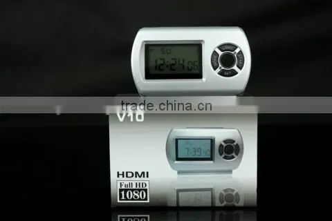2014 Newest 1080P Night Vision Dvr V10 Camera Clock With HDMI Cable photo-3