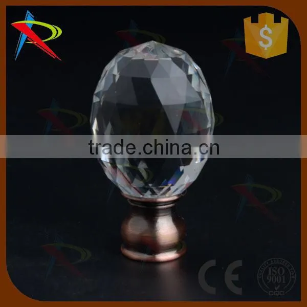 Export and Wholesale Good Quality Crystal Curtain Finials/curtain Rod Finials photo-3