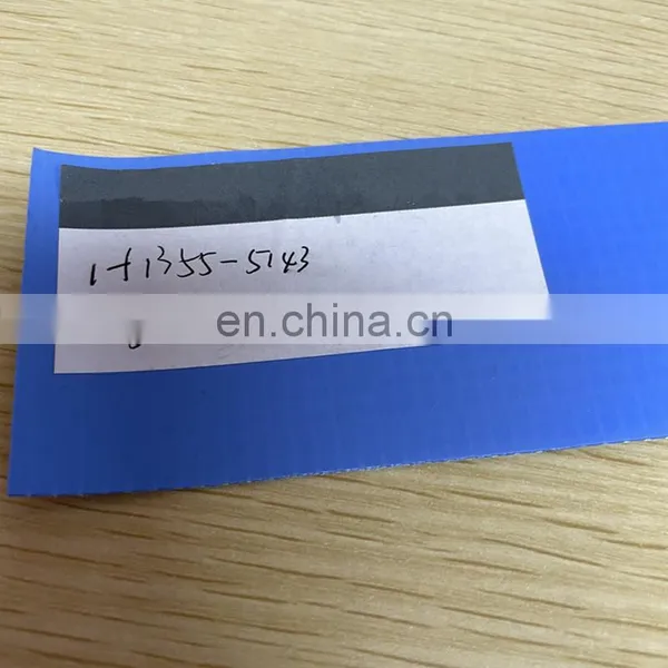 0.55m 610gsm Blue PVC Laminated Tarpaulin Fabric For Inflatable Boat Material photo-5