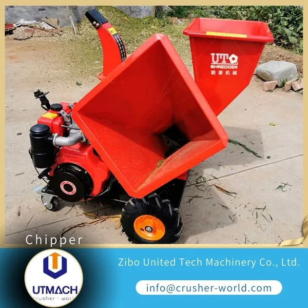 Compact Garden Chipper, Tree Chipping Machine photo-5