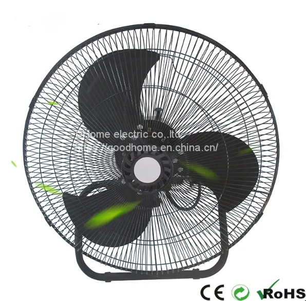 18inch Wall Fan Full Metal Black（Wechat:13510231336）