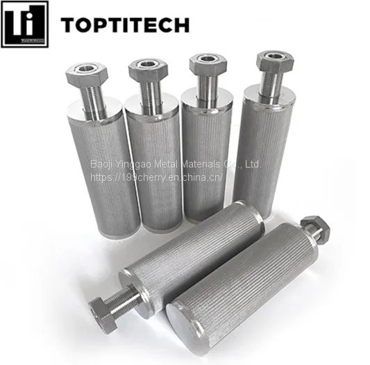 40 Micron Stainless Steel Sintered Wire Mesh Filter Element photo-3