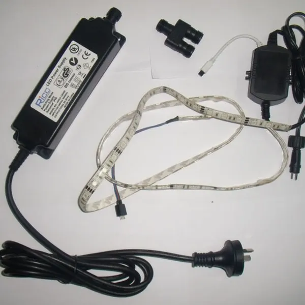 Waterproof LED Power Transformer AC to DC 12V/24V 20W-300W for Outdoor Lighting photo-2