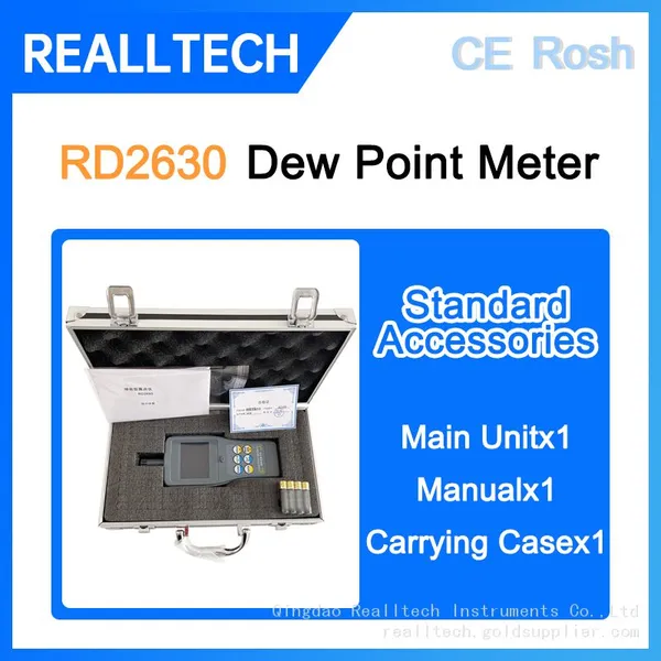 RD2630 High-accuracy Dew Point Temperature Tester With Data Storage Function photo-4