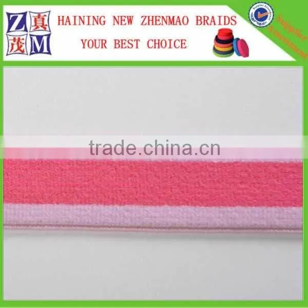 30mm Pink Color Woven Striped Elastic Bands Supplier's Choice photo-4