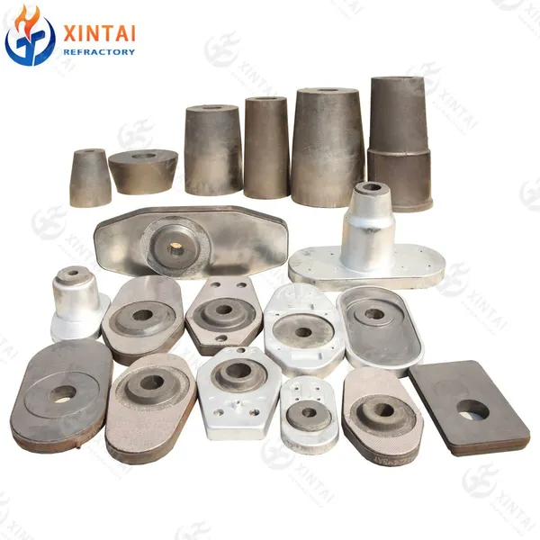 Custom Ladle Slide Gate Plate and Nozzle Set for Continuous Casting Durable Design photo-1
