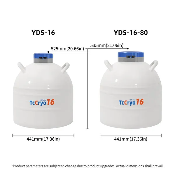 Dominica-nitrogen 16L 50mm Semen Tank TcCryo-liquid Nitrogen Tank Size photo-5