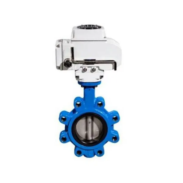 Manufacturer Direct Sales Electric Cast Iron Lug Butterfly Valve Electric Clamp Butterfly Valve photo-4
