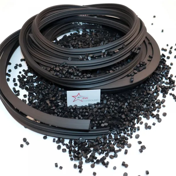 Plastic Granules Good Chemical Resistance PVC Edge Band Compound Modified PVC Product photo-5