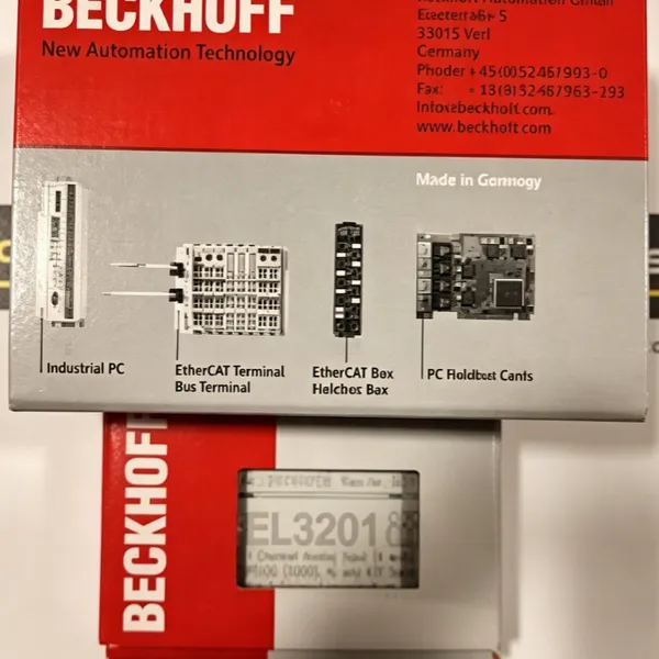 BECKHOFF EL3201 EtherCAT RTD Temperature Input Module PT100 Analog Input Terminal Industrial Automation PLC IO photo-3