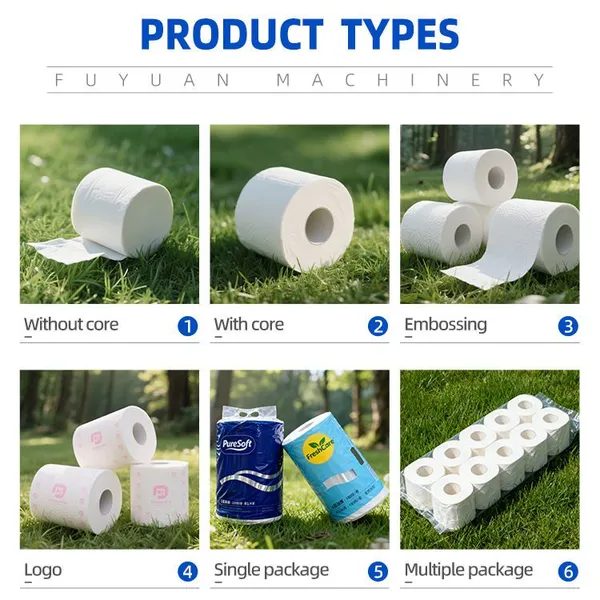 New Design Professional Toilet Tissue Paper Roll Machines Toilet Tissue Making Machine in China Price photo-5