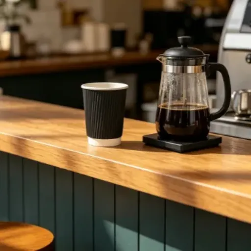 MatteKraft Matte Surface Takeaway Coffee Paper Cups photo-5