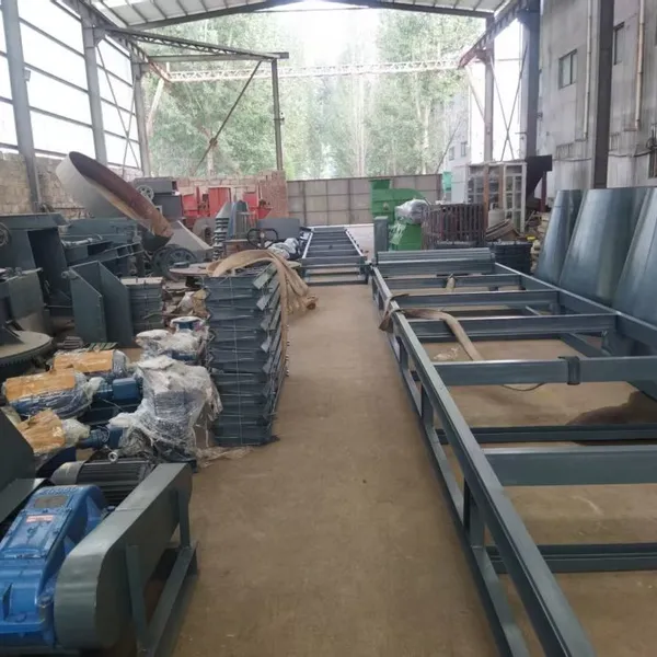 Lime Plant Material Conveyor Belt Machine photo-3