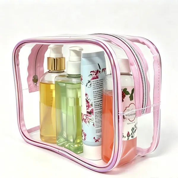 Clear PVC Travel Cosmetic Bag photo-2