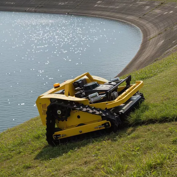 Dual-Channel Servo Synchronized Mower VTLM600 Straight-Line Precision & 200m Remote Control