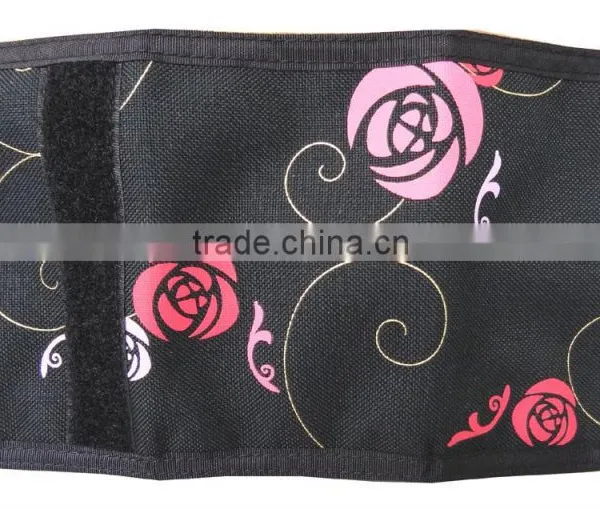 Rose Rose All-over Floral Printed 600D Polyester Casual Wallet photo-5