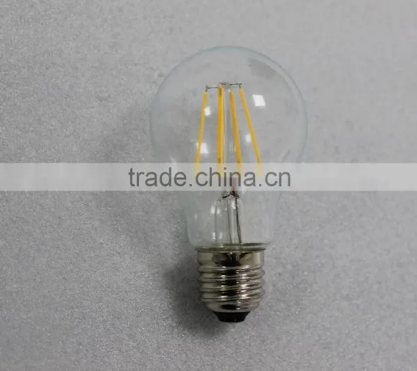 TUV CE ROHS ERP A60 E27 4W 480LM 360 Degree Led Filament Bulb photo-4
