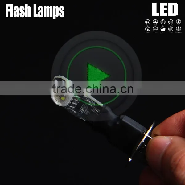 Sample Free! 24H Garage Service! CE, ROHS, SASO, LED Type Car Flashing Fog Light, 13 Colour LED Car Fog Lamp, DRL, Wanning Light photo-2