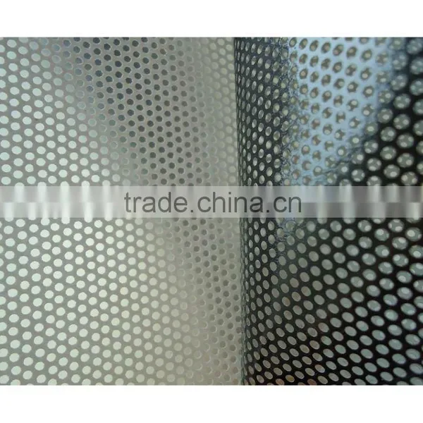 Black Circle Printing Transparent PVC Film Sticker photo-2