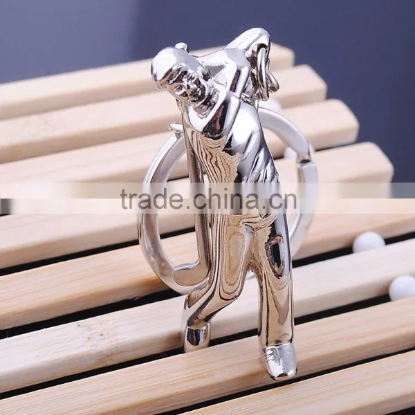 Wholesale Supply of New Golf Games Golf Sports Metal Key Ring photo-3