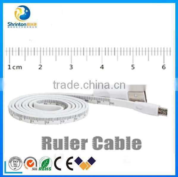 Ruler Scale Cable USB Cable for Iphone 5splus With Remax Brand photo-5