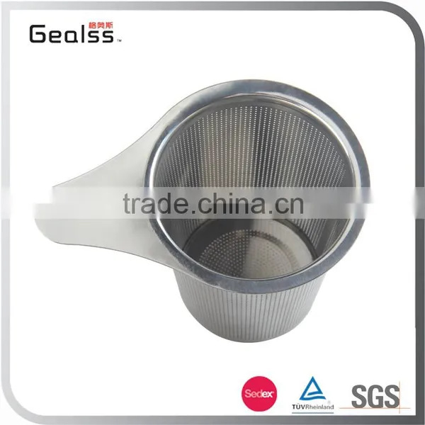 Promotional Christmas Gift Stainless Steel Tea Strainers With Handle photo-2