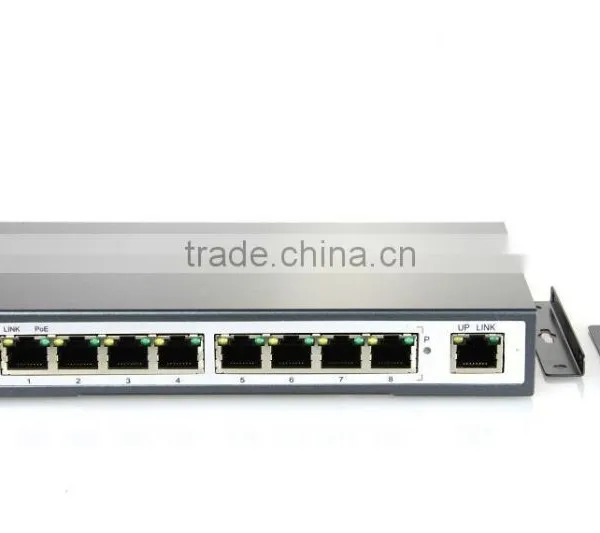 ShenZhen ONV 9 Port Power Over Ethernet Switch With 8 POE Ports 25.5W/ photo-4