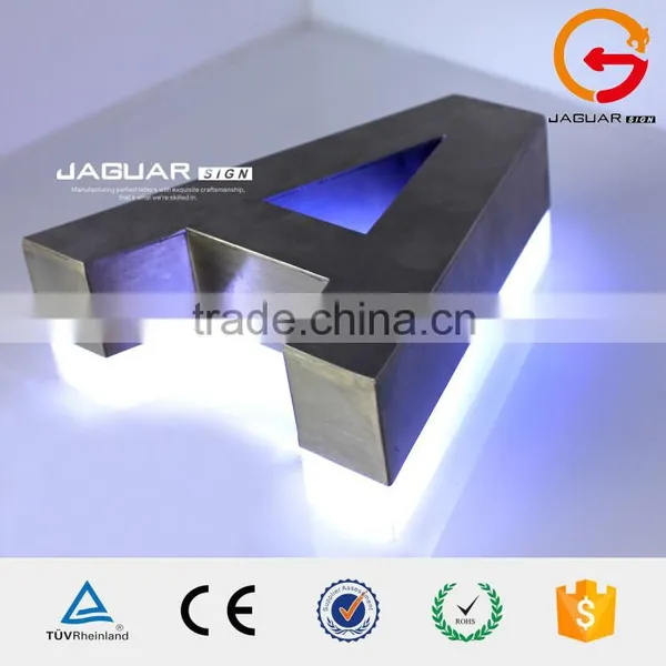 Profeesional Manufacturer Jaguar Metal Letter Sign Aluminum Channel Letter Trim Cap photo-2