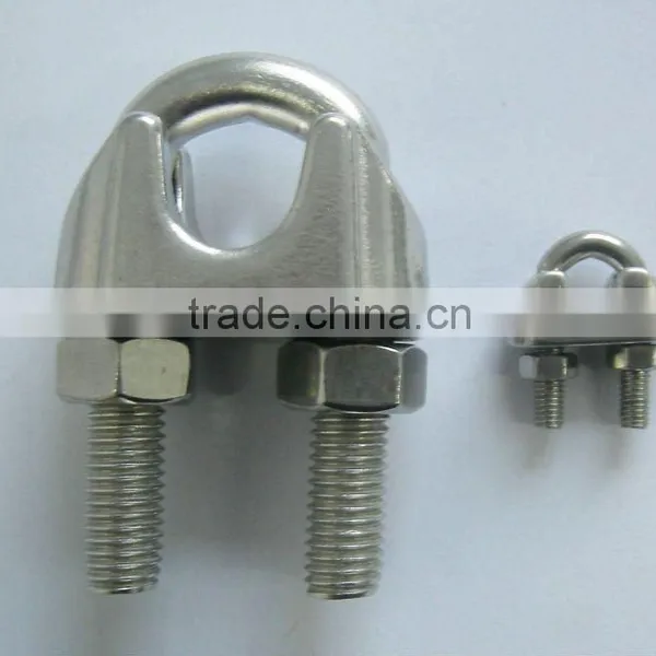 Galvanize Carabiner Wholesale Stainless Steel Aisi 316 304 DIN 741 Wire Rope Clips Hardware Manufacture photo-3