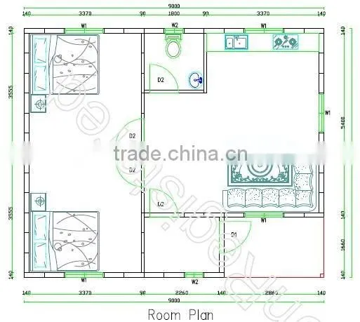 2016 Good Price Container House/wooden Prefab House in China photo-3