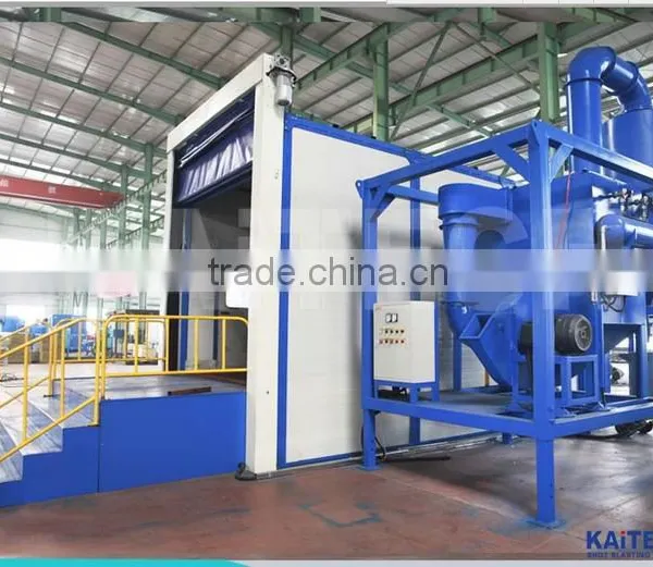 High automatic sand blast room