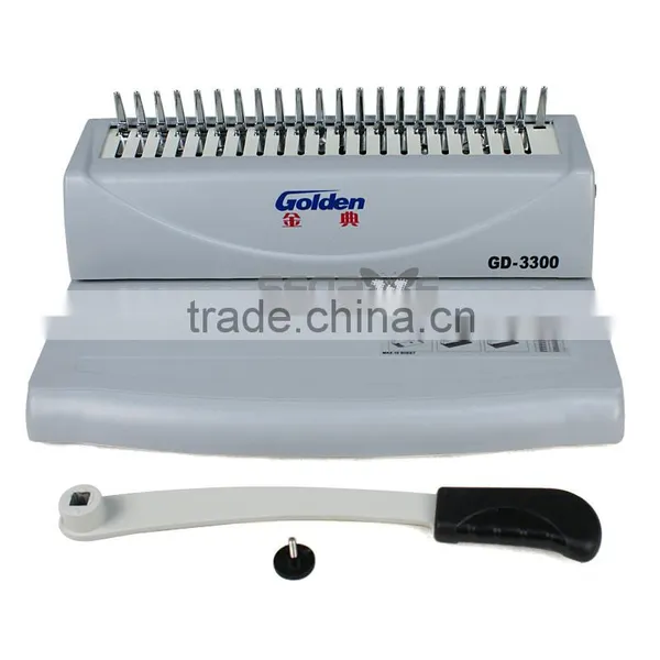 NEW A4 Wire Comb Coil Hole Punch & Binder Book Binding Machine 10Sheets 250Pages photo-3