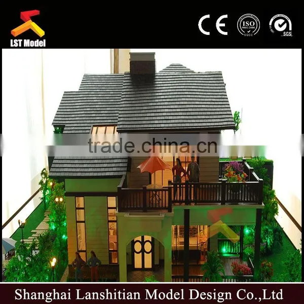 Maquettes for Villa Building House Plan,3d Scale Architectural Model Maker photo-2
