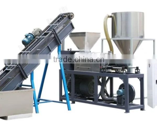 PE PP Agricultural Film Washing Lline/PE Squeezer Ground Film Recycling Washing Line/PE Mulching Film Washing With Film Dryer