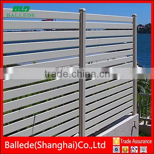 Aluminum Adjustable Oval Blade Louver Fence for Decoration photo-6