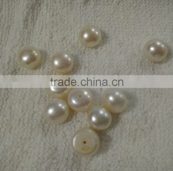 Chinese White Freshwater Pearl Powder Strand photo-5
