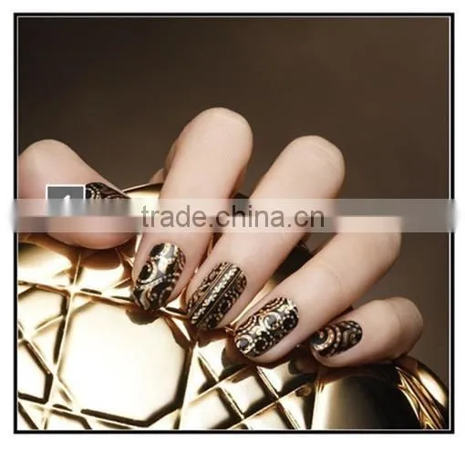 3D Fashion Metallic Nail Ptach