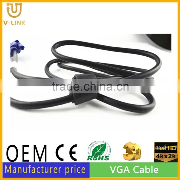 China High Definition he Male to Male Vga to Vga Cable 3+5/3+6/3+9 photo-5