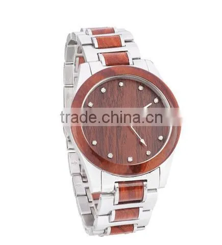High Quality Miyota Movment Wood And Metal Watch Shenzhen Watch Factory photo-5