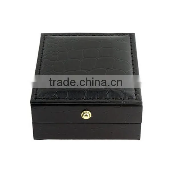 Wholesale Mens Black Leather Jewelry Box photo-4