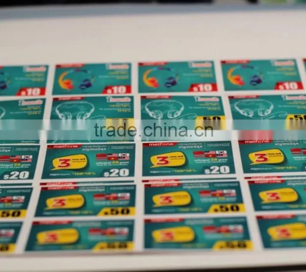 Prepaid Voucher Card Printing for Telecom Use and Game Use photo-6