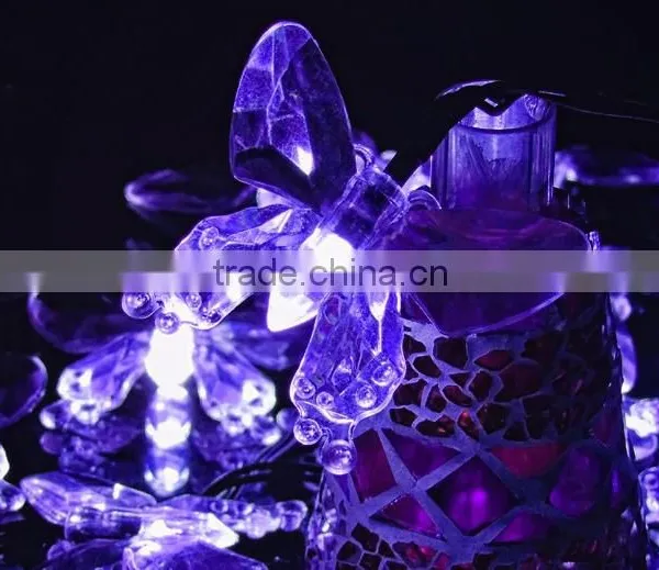 Butterfly Decorative Solar Led Light String photo-4