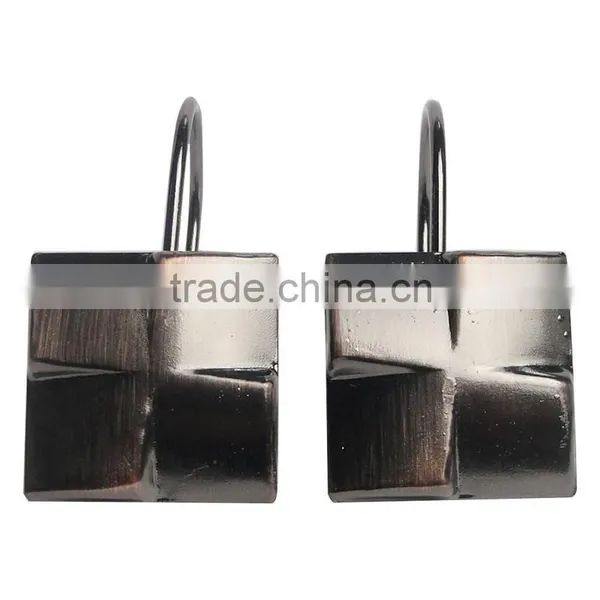 2015 Hot Sale Shower Curtain Hooks Set for Bathroom , Best Price Shower Curtain Hooks/ Custom Shower Curtain Hooks