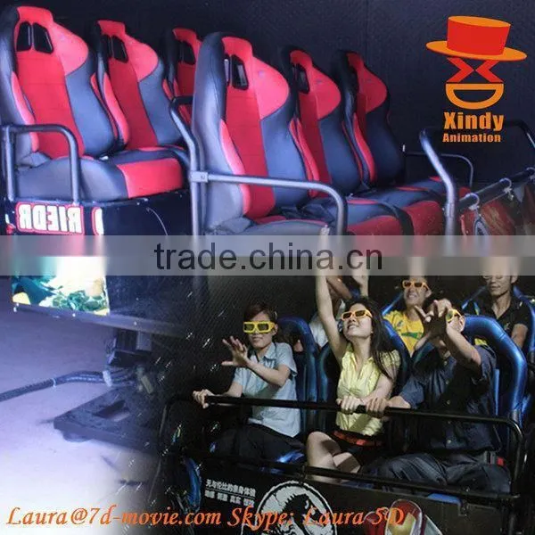 High Quality Modern Interactive 5d 7d 9d Cinema's Simulation Dinosaur photo-5