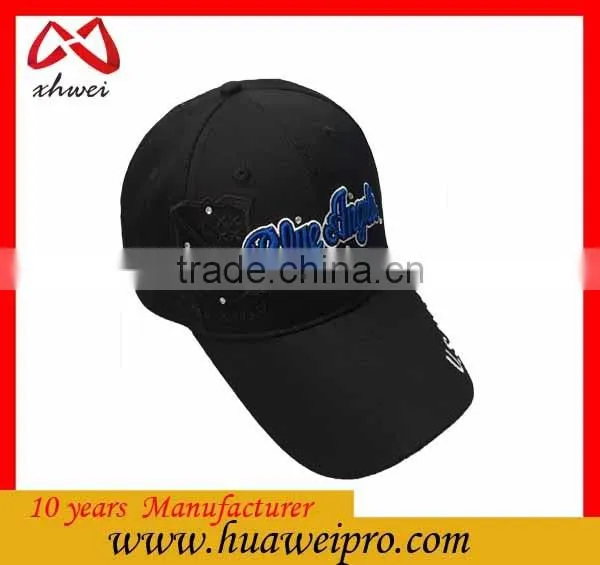 China Headwear Oem Embroidery Top Quality Golf Hat Short Bill Baseball Cap With Logo photo-4