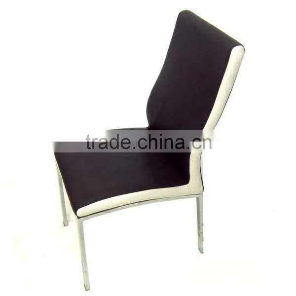 Dining Room Chair Upholstery Black Leather MG-C321 photo-4
