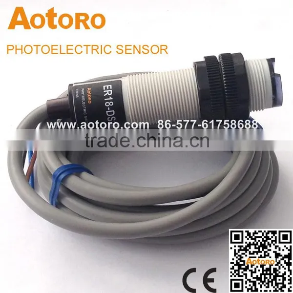 Outdoor Infrared Motion Sensor ER18-DS30C2 NPN NC Photo and Diffuse Sensor Detect Plastic photo-5