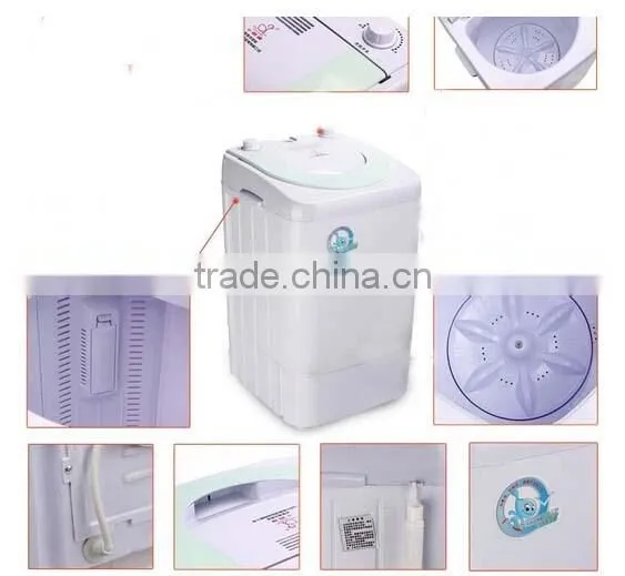 3.6kg Single Tub Semi Automatic Mini Washing Machine photo-4